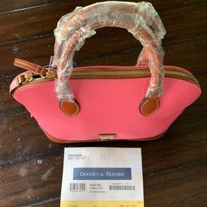 Brand new Dooney and Bourke zip zip satchel